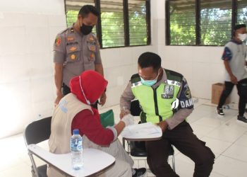 PT STM Gelar Donor Darah dan Vaksinasi Massal Booster