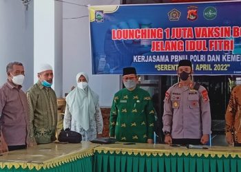 Di Dompu, Launching Vaksin 1 Juta Booster Dapat Sambutan Hangat