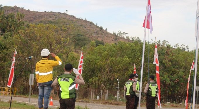 Moment 17 Agustus, PT STM Gelar Upacara dan Lomba Antar Karyawan