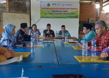 Pokjawas Kemenag Dompu Gelar Workshop PKB