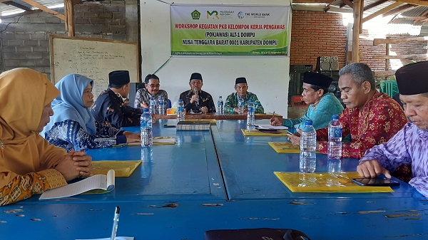Pokjawas Kemenag Dompu Gelar Workshop PKB