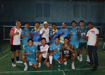 Uji Coba Tanding PSTI Dompu Vs PSTI Kobi,