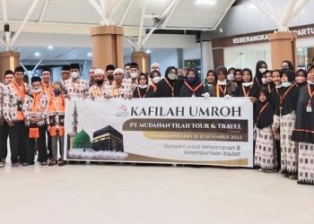 Dua Anak-anak Umrah Bareng PT. Mudahan Tilah