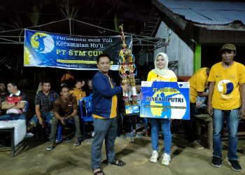 Turnamen Voli PT STM Cup 2022, Tim Kadisa Nawa Hu’u dan Putri Adu Jadi Pemenang