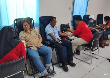 Peringati Bulan K3,  PT SMS Gelar Donor Darah untuk Masyarakat Dompu