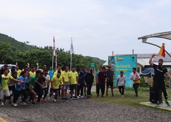 Isi Bulan K3 Nasional 2023,  PT STM Gelar Lomba Lari 5 KM Antar Karyawan