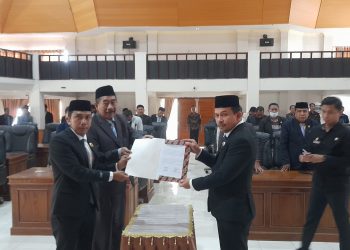 Bupati Sampaikan LKPJ 2022,  Dewan Bentuk Pansus Bahas LKPJ Bupati 