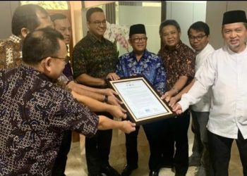 Nasdem, Demokrat, dan PKS Tandatangani Piagam Kerjasama Pencapresan Anies Baswedan