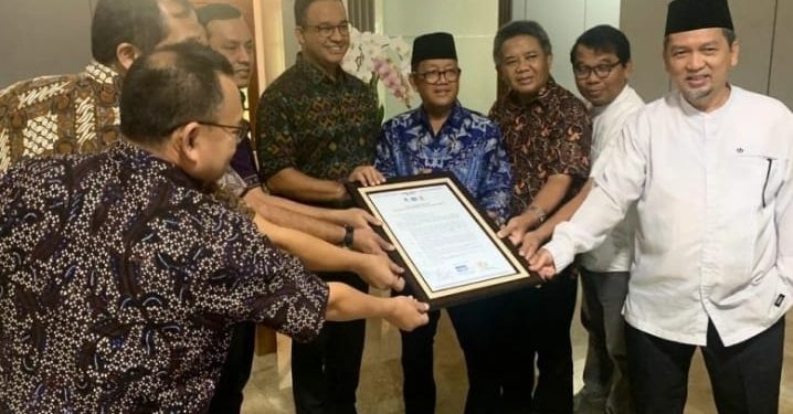 Nasdem, Demokrat, dan PKS Tandatangani Piagam Kerjasama Pencapresan Anies Baswedan