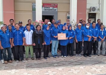 Dukung Kepengurusan AHY,   DPC Partai Demokrat Dompu Datangi PN Dompu 