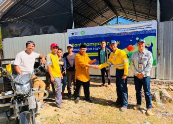 Dukung Kemandirian BSI Hu’u, PT STM Bantu Motor Tiga Roda untuk Operasional