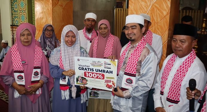 Tablig Akbar Syiar ke Baitullah, Dua Warga Dompu Dapat Umrah Gratis