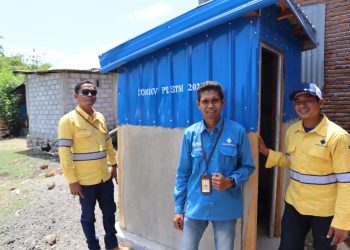 Tekan Kasus Stunting, PT STM Kembali Bangun 88 Jamban Keluarga bagi Warga Miskin