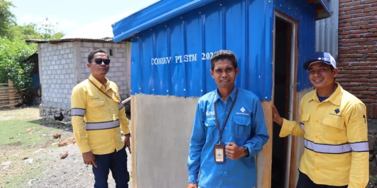 Tekan Kasus Stunting, PT STM Kembali Bangun 88 Jamban Keluarga bagi Warga Miskin