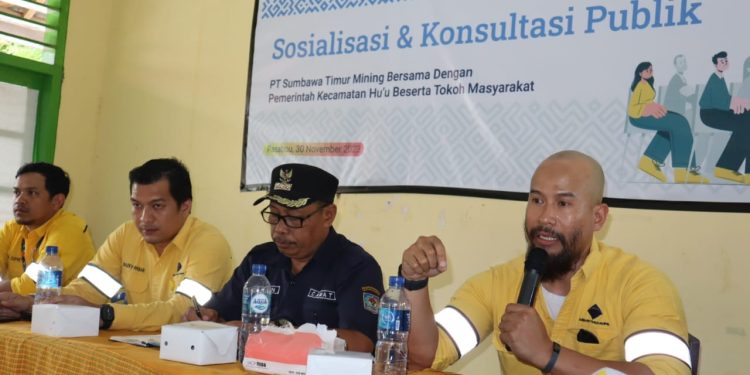 Komit Pada Keterbukaan Informasi, PT STM Gelar Sosialisasi dan Konsultasi Publik Bersama Pemerintah Kecamatan Hu’u