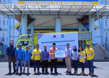 PT STM Serahkan Bantuan Penanganan Bencana Alam untuk Warga Dompu