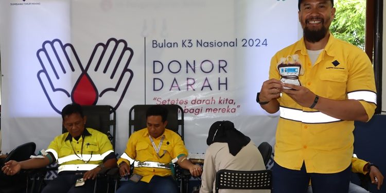Peringati Bulan K3 Nasional 2024, 86 Kantong Darah Berhasil Terkumpul pada Acara Donor Darah PT STM