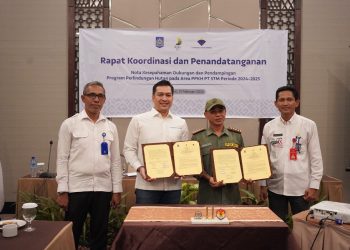 PT STM dan DLHK NTB Teken MoU untuk Perlindungan Hutan