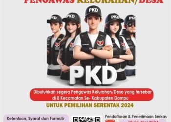 Bawaslu Kabupaten Dompu Buka Pendaftaran PKD untuk Pilkada 2024