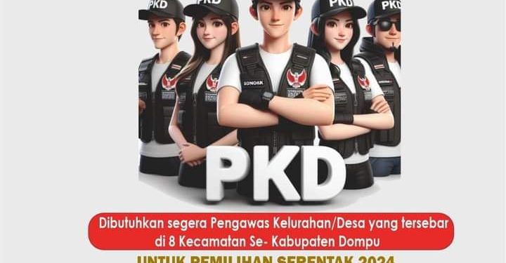 Bawaslu Kabupaten Dompu Buka Pendaftaran PKD untuk Pilkada 2024