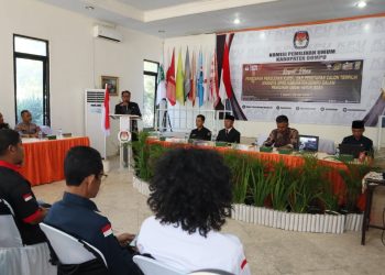 KPU Gelar Pleno, Sepuluh Parpol Peroleh Kursi Hasil Pemilu 2024