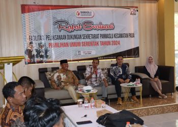 Bawaslu Evaluasi Fasilitasi Dukungan Sekretariat Panwaslu Kecamatan