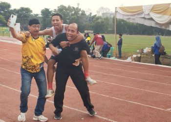 Zulkarnaen Sumbang Medali Emas Pertama untuk NTB di Porwanas Kalsel