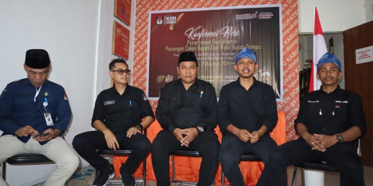 Pilkada Dompu, Paslon Milih Daftar Rabu dan Kamis