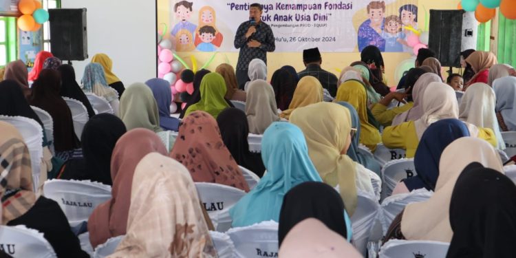 Kadis Dikpora Dompu : PAUD Dampingan PT STM Diharapkan Jadi Pionir PAUD di Kabupaten Dompu