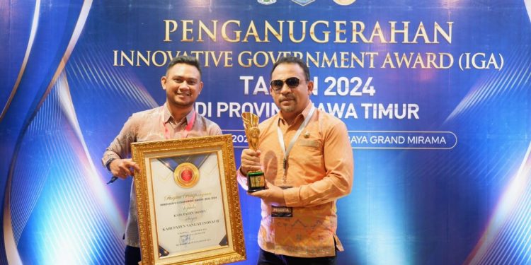 Dompu Dianugerahi Kabupaten Sangat Inovatif oleh Kemendagri