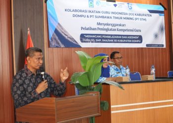 Didukung PT STM, Guru di Dompu Ikuti Pelatihan Peningkatan Kompetensi