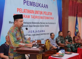 Kolaborasi dengan Gernas Tastaka, Dompu Adakan Pelatihan Literasi Matematika Bernalar dan Kontekstual