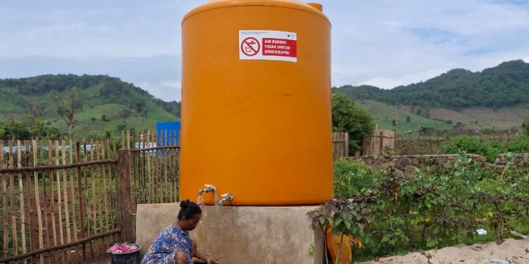 STM Dukung Penyediaan Sarana Air Bersih di Nangadoro
