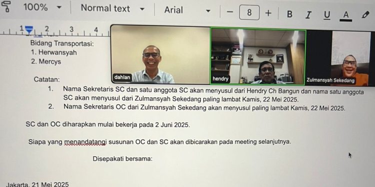 PWI Sepakati Panitia Kongres Persatuan