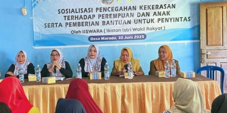 Cegah KDRT, DPPPA Dompu Sosialisasikan di Desa Marada