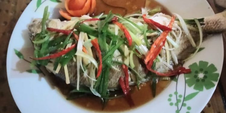 Ikan Kukus Jahe oleh Rosmawati Juarai Lomba Kuliner Khas Lakey Dompu