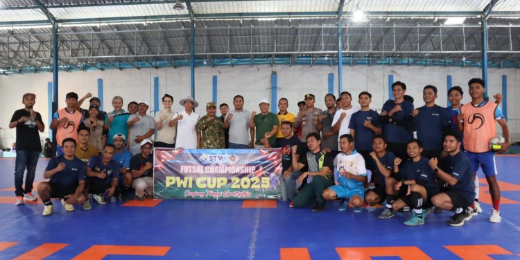 Turnamen Futsal PWI Cup 2025,  Wabup Beri Apresiasi Atas Suport PT STM
