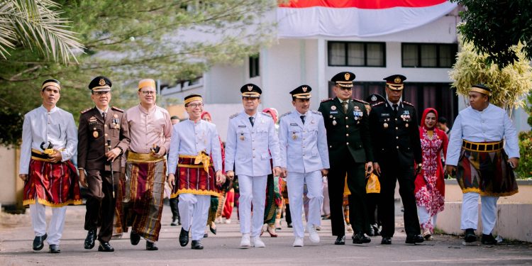 HUT ke-80 RI Tingkat Kabupaten Dompu, Bupati Ajak Jaga Persatuan dan Pertahankan Kemerdekaan
