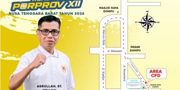 Launching Pelatda Dompu Maju, KONI Akan Rangkaikan Jalan Sehat Berhadiah