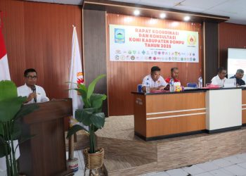 Dapat Alokasi Anggaran Terbatas, KONI Dompu Libatkan Cabor Bahas Pelaksanaan Porprov 2026