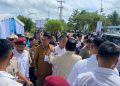 Pastikan Kesiapan PON 2028, Gubernur Iqbal dan Gubernur NTT Sempatkan Temui Presiden di Kalsel 