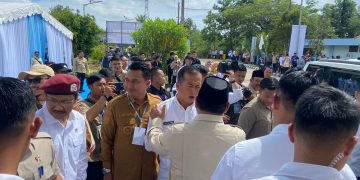 Pastikan Kesiapan PON 2028, Gubernur Iqbal dan Gubernur NTT Sempatkan Temui Presiden di Kalsel 