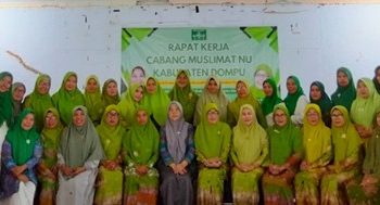 Muslimat NU Kabupaten Gelar Rakercab Perkuat Komitmen Kemajuan Muslimat NU di Dompu