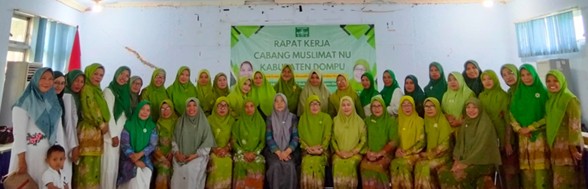 Muslimat NU Kabupaten Gelar Rakercab Perkuat Komitmen Kemajuan Muslimat NU di Dompu