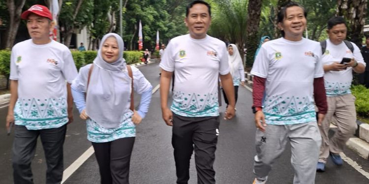 Hadiri Jalan Sehat HPN 2026 di Serang, PWI NTB Komit Perkuat Kolaborasi Pers Daerah dan Nasional