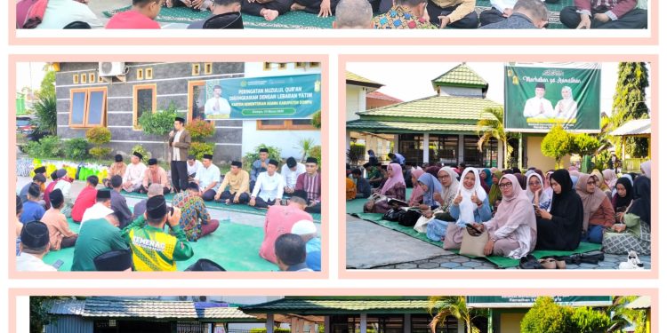 Kemenag Dompu Gelar Peringatan Nuzulul Qur’an, Berbagi Kebahagiaan Bersama Anak Yatim dan Dhuafa
