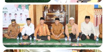 Kepala Kemenag Dompu Hadiri Penyaluran Bantuan untuk Fakir, Miskin, Guru Ngaji dan Marbot se-Kecamatan Dompu