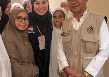 Jelang Armuzna, Mahdalena Puji Jamaah Haji Bima