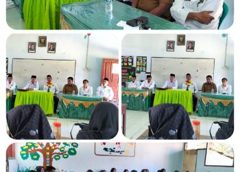Kakan Kemenag Dompu Bersama Pokjawas Pantau Akreditasi, Literasi dan Numerasi di MIs Al-Taqwa Wawonduru