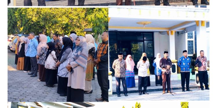 Kakan Kemenag Dompu Pimpin Apel Pagi, Tekankan Pentingnya Delegasi dan Evaluasi Diri Sambut Tahun Baru Islam